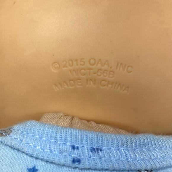 Vintage Cabbage Patch Doll Xavier Roberts Blonde Baby Pajamas 1982–1988 - Picture 5 of 10